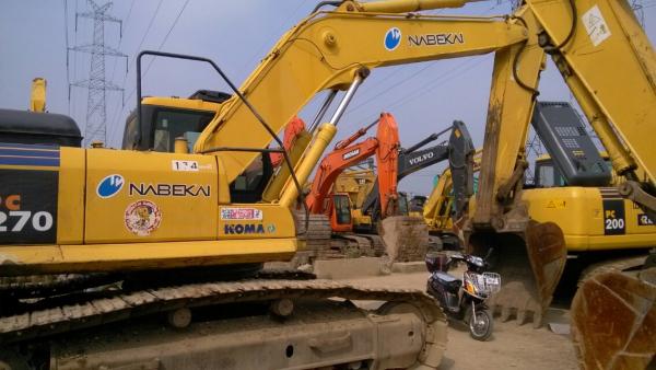 PC270-7 used komatsu excavator from japan
