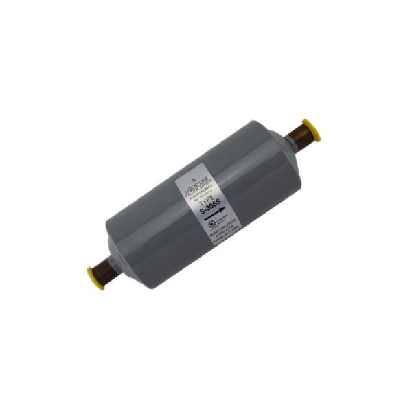 Grey copper Freezer Filter Drier For Refrigerator S Series Acid Removal