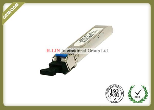 High Performance 1.25Gbps BIDI SFP Fiber Optic Transceiver 20Km ~120km With DDM