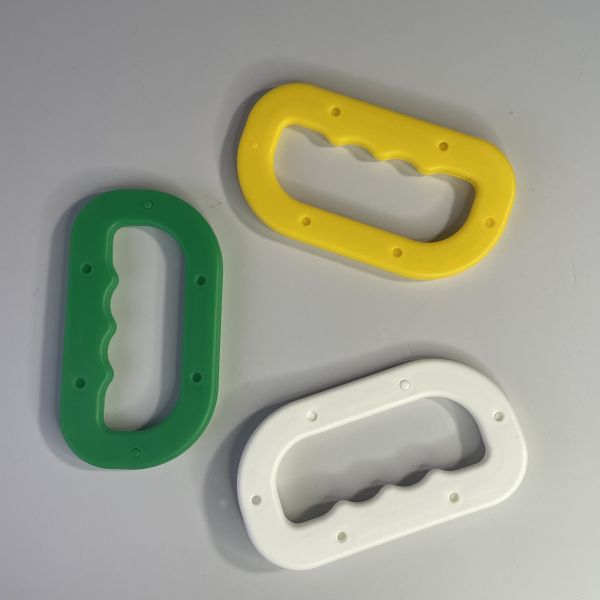 Portable and Large Capacity PP Rice Bag with Plastic Handle Convenient Buckle Design