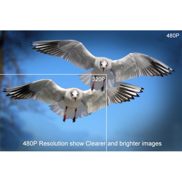 LCD Portable Multi Media Projector LED For Home Theater And Entertainment