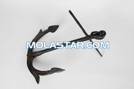 Hot Dip Galvanized Stainless Steel Molastar Admirality Anchor Stock Anchor  Easy Handling Steel Anchor For Marine