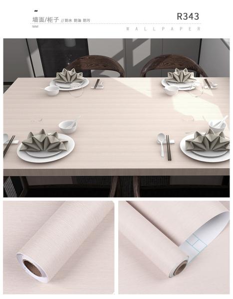 Transform Your Home Decor with Waterproof Vinyl Wood Grain Wallpaper Sticker 60cm * 5m Roll Size