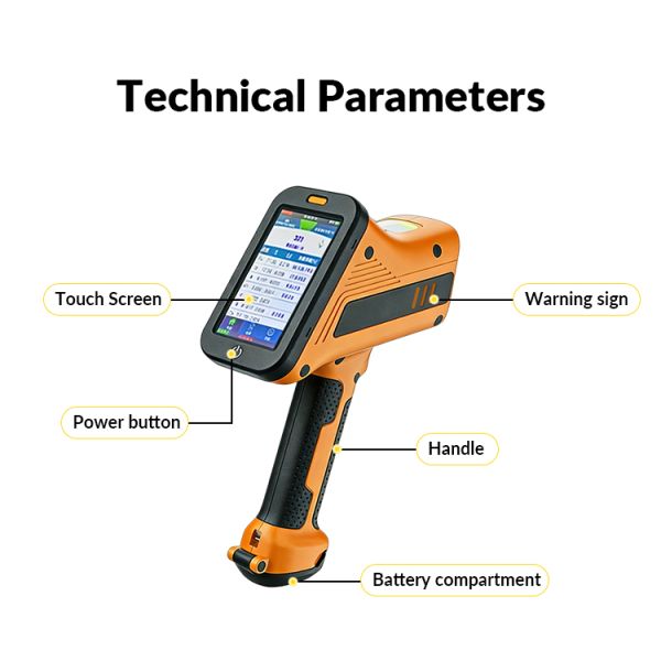 GLO-KEY3000 Portable Handheld Spectrum Analyzer Digital Xrf Alloy Metal Analyzer Precious Metal Tester