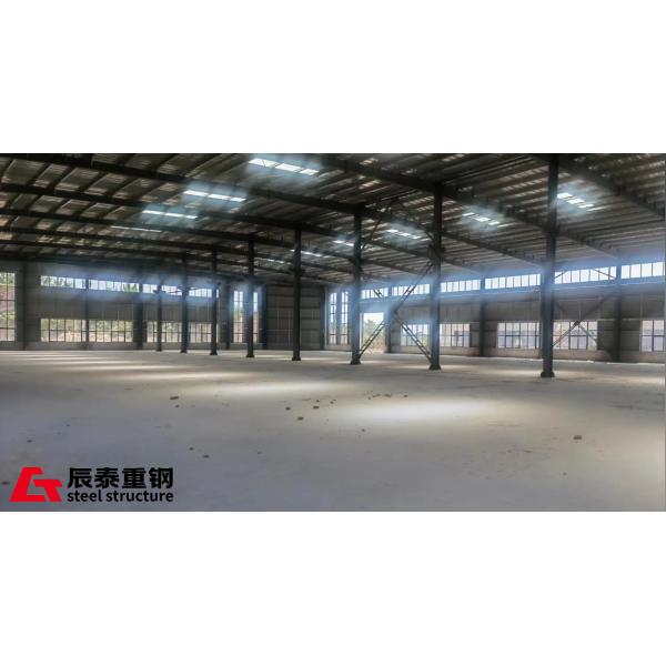 High Strength Galvanized Steel Warehouse Prefabricated Buildings Anti Corrosion