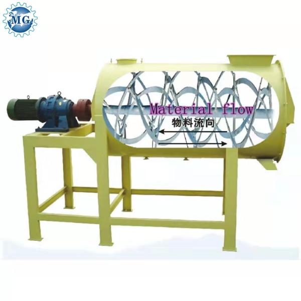 1 à 3 T / lot de mélangeur à ruban spriale Machine de mélangeur de plaque de plâtre à la paroi