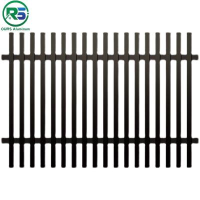 Manutenção de alumínio de For Stylish Low da cerca da privacidade do jardim do quintal