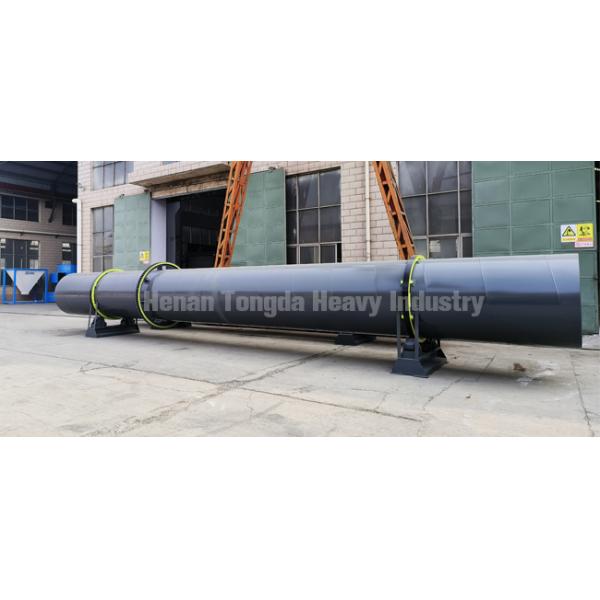 Compound Fertilizer Drying Equipment 8 TPH Cow Dung Dryer 15KW