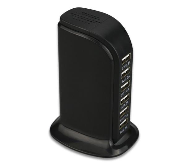 American 6 Port USB Wall Charger 2100mA , High Speed USB Home Charger