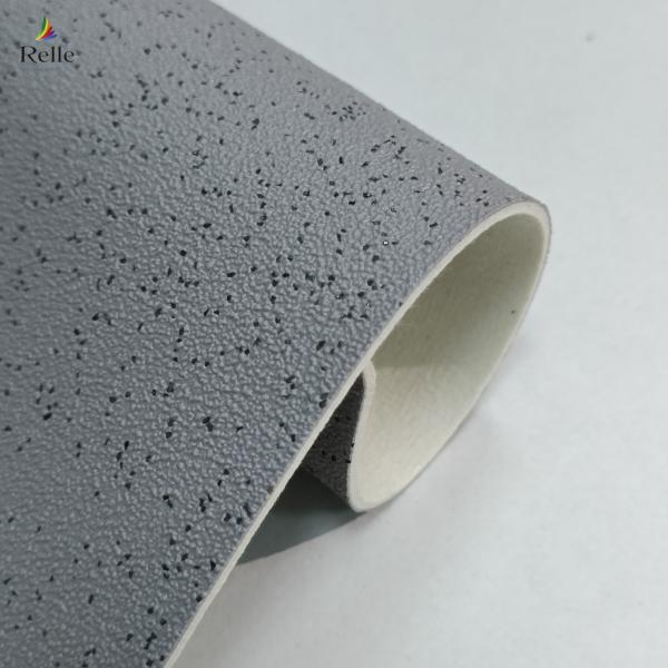 Anti Slip Safety Flooring Felt Back Emery PVC Safety Vinyl Flooring For Metro