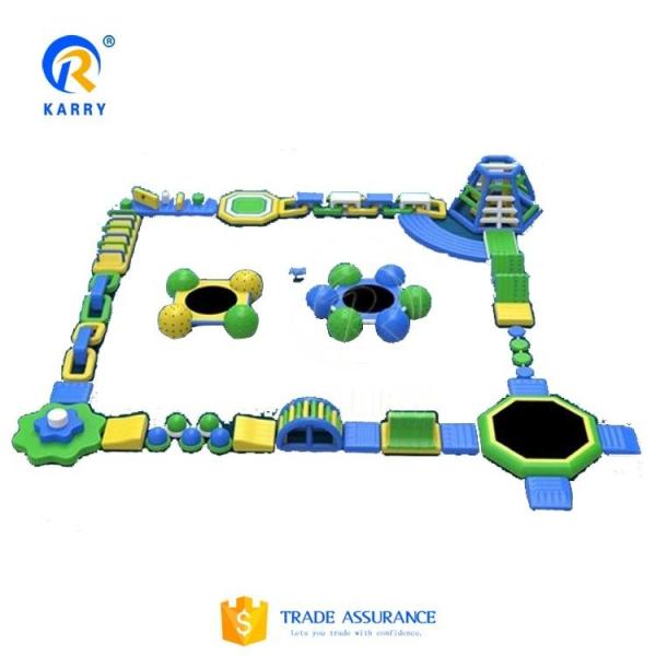 Transform your water park with our inflatable amusement park and repair kits included