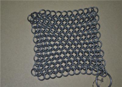 líquido de limpeza de aço inoxidável do purificador da rede de arame da polegada 7*7/ferro fundido de Chainmail