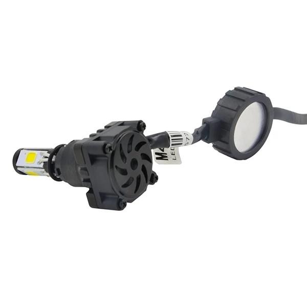 30W 2000LM COB LED Motorcycle Headlight Bulbs DC 9 - 18V Shockproof