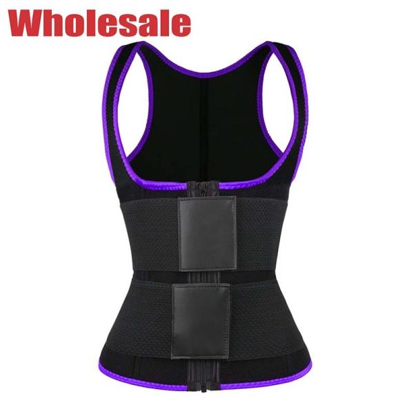 Zip Up Waist Trainer Vest NANBIN Waist Trainer With Zipper And Belt