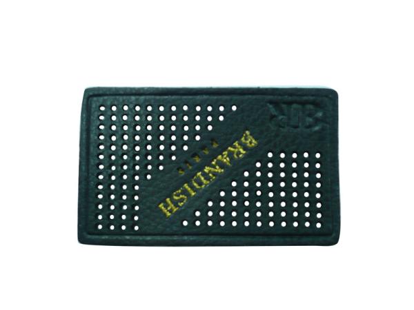 Customized Embossed Leather Clothes Patches With Personlized LOGO leather patch for jeans