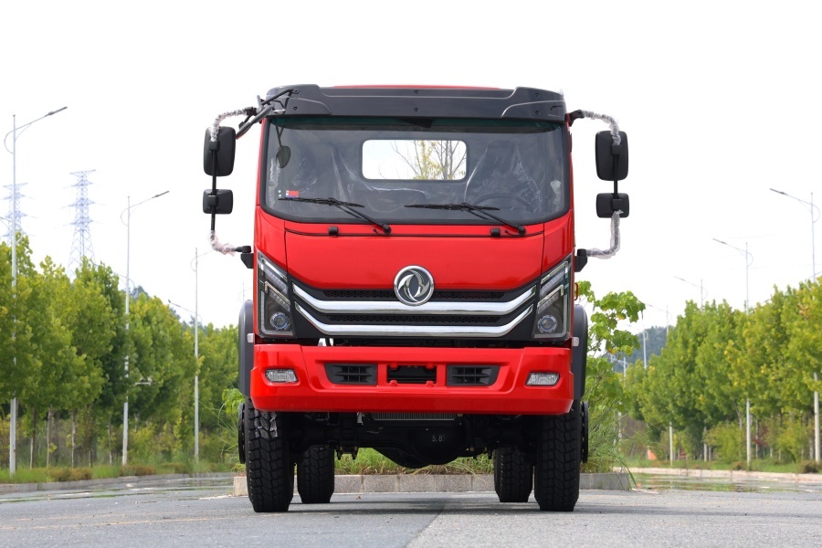 Dongfeng 4×4 Flathead Off-road Truck Chassis with  B170 Engine For Export Custom Refit