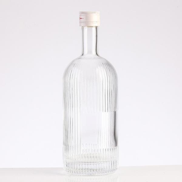 700 ml 750 ml 1 l garrafa de vidro para vinho de frutas uísque brandy licor vodka xo bourbon