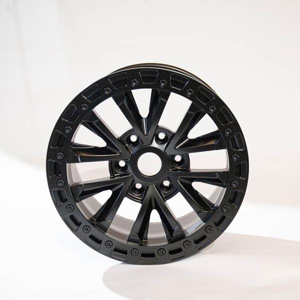 Car wheel 17x9 Beadlock  2025 Prado 250 Matte black 