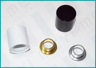 O tampão magnético de tampões de garrafa do perfume/garrafa do pulverizador com alumínio pisou colar