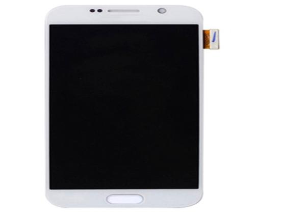 Black White 6 Edge Screen Replacement Front Glass LCD Heat Shield 2560x1440