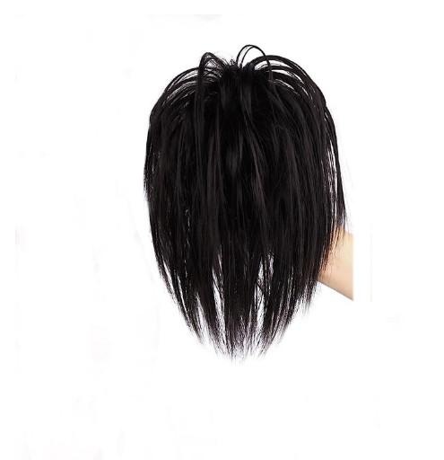 High Braided Ponytail Weave Human Hair Extension Medium Cap Size Can Be Styled Dyed And Permed