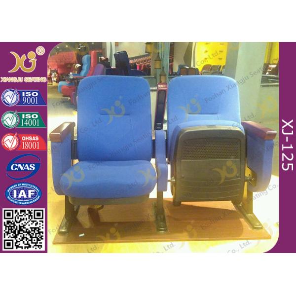 Finished Church Auditorium Seating / Auditorium Chairs With Custom Logo