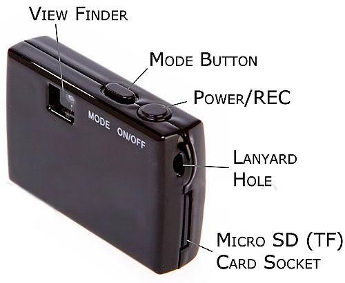 Thumb-Size Smallest 5MP Micro HD DVR Spy Camera DV Digital Video Voice Webcam Recorder