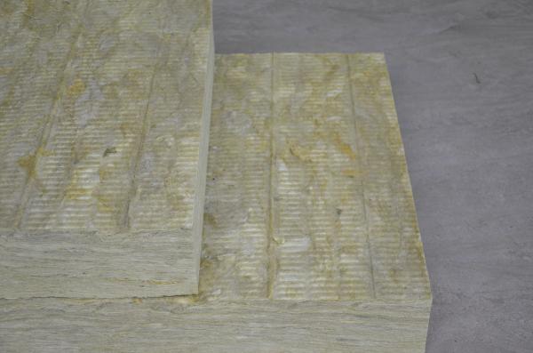 Panneau isolant acoustique de stonewool pour des murs, isolation rigide de toit de laine de roche