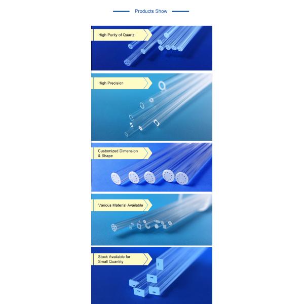 Сопротивление радиации низкой стеклянной лампы капилляра кварца OH 2-5ppm высокое УЛЬТРАФИОЛЕТОВОЕ