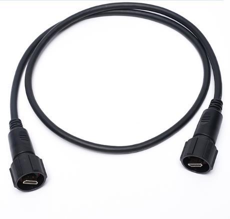 Conectores de cabos de comunicação brancos com chapa de contacto de ouro