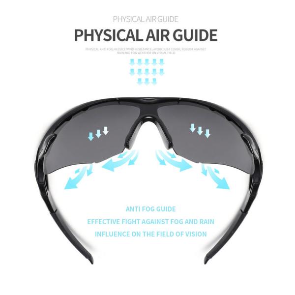 Outside Cycling Polarized Sports Sunglasses 4 Interchangeable Lenses
