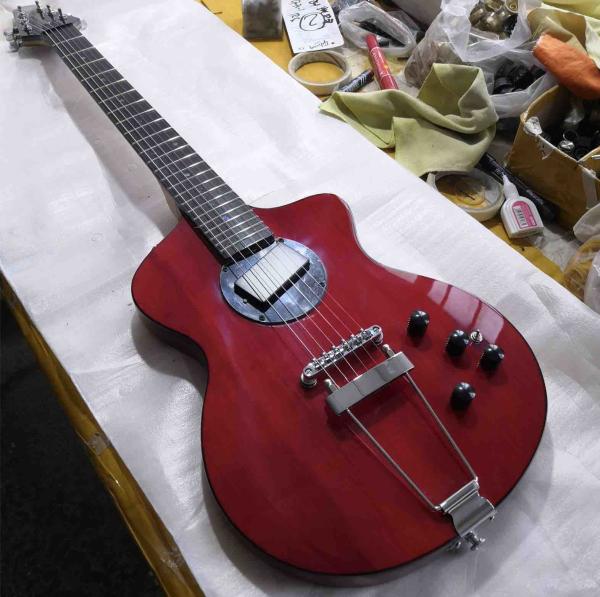 Custom Special Antique Cherry Electric Guitar in Red