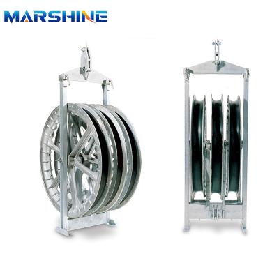 Aluminium Alloy Heavy Duty Wire Rope Cable String Conductor Pulley Block Oil Resistant