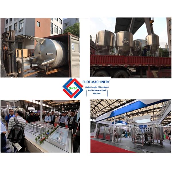 100L 500L Stainless Steel 304 Micro Brewing Equipment
