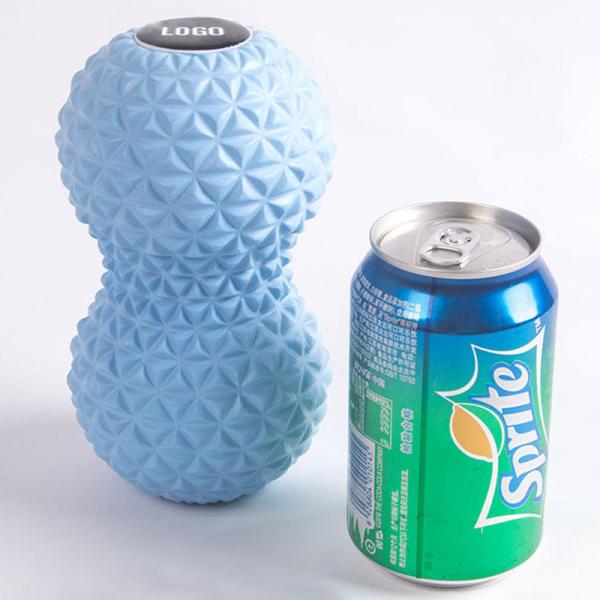 Custom Handheld Rubber Peanut Ball Massage Roller For Muscle Relief