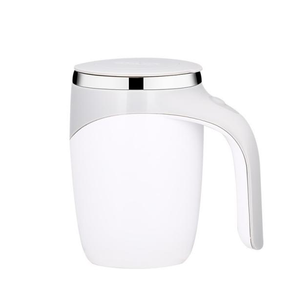 Customized Stainless Steel Automatic Self Stirring Magnetic Coffee Cup with Stirring