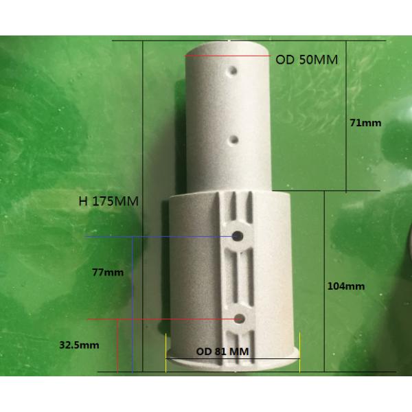 60mm 50mm Street Light Adapter Backet Die Casting Aluminum Arm