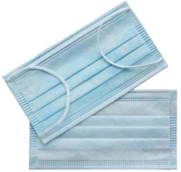 Anti Virus Disposable 3 Ply Face Mask Facial Protective with Elastic Ear Loop