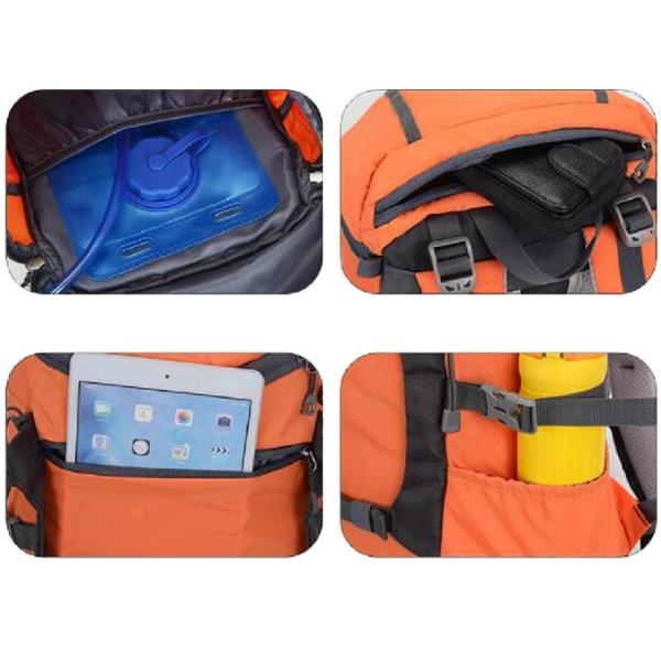 New Camping Fashion Waterproof And Wear-Resistant Outdoor Hiking Backpack