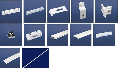 panel sliding blinds accessories