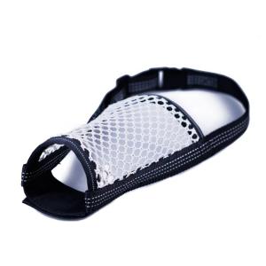 Mesh Dog Muzzle Custom Painted de nylon reflexivo Logo Anti Barking