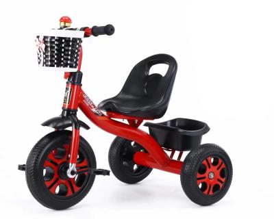 2023 Baby Trike Manobras de carregamento rápido e cesto frontal tecido para crianças de 2 a 5 anos