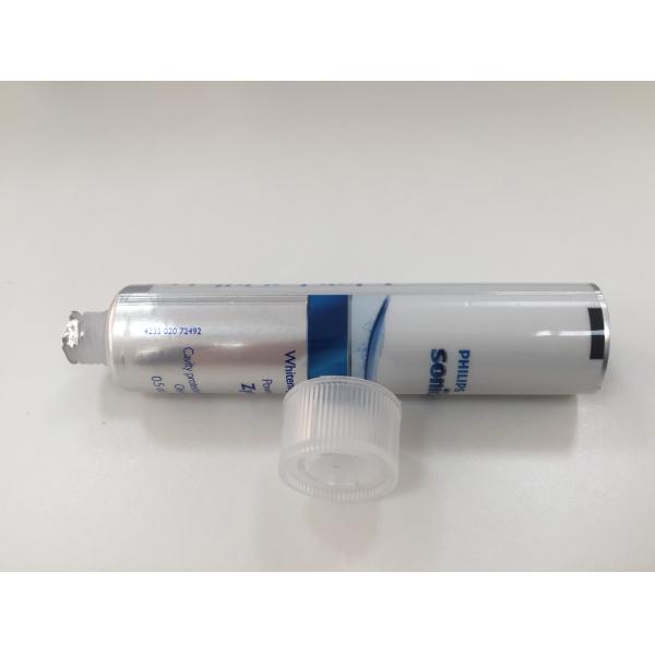 Д19мм АБЛ прокатало трубку зубной пасты прокатанную 15мл с ясной завинчивой пробкой нервюры