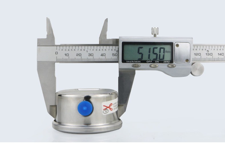 50mm Liquid Filled Pressure Gauge for High Temperature Hydraulic Pressure Measurement