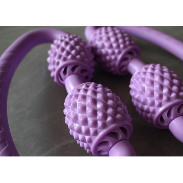 Массажер для мышц рук и рук с пеновым роликом на четыре колеса для боли в шее