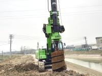 Torque 50kN.M Hydraulic Piling Rig TYSIM KR50 Drilling Dia 1200mm Drilling Depth 24m Foundation Drilling Rig