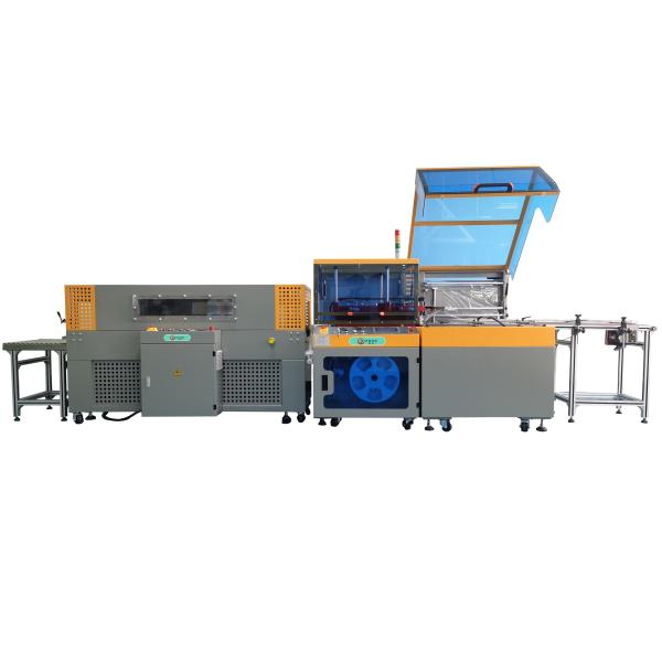 L Shape PLC Programming Shrink Sealer Machine For Mask Boxes