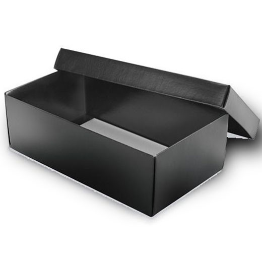 Роскошная коробка гофрированной бумаги упаковки ботинка, подгонянная напечатанная складная бумажная коробка