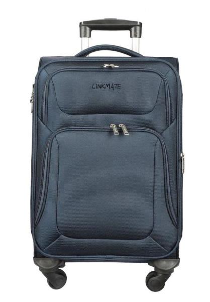 3pcs Soft Travel Luggage Set Softshell Suitcase With Spinner Wheels Normal Lock