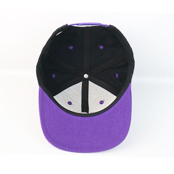 5 Panel High Crown Snapback Hats Custom Logo Flat Brim Hip - Hop Cap Bsci